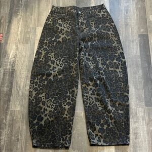 Leopard Print Pants